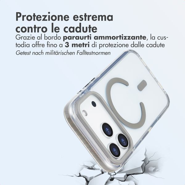 imoshion Cover Combat MagSafe Apple iPhone 17 Pro - Grigio
