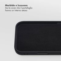 Selencia Libreria rimovibile Olyn con MagSafe Apple iPhone 17 - Nero