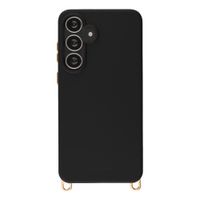 Selencia Cover posteriore Rivièra con MagSafe con ganci rimovibili Samsung Galaxy S25 FE - Velvet Black