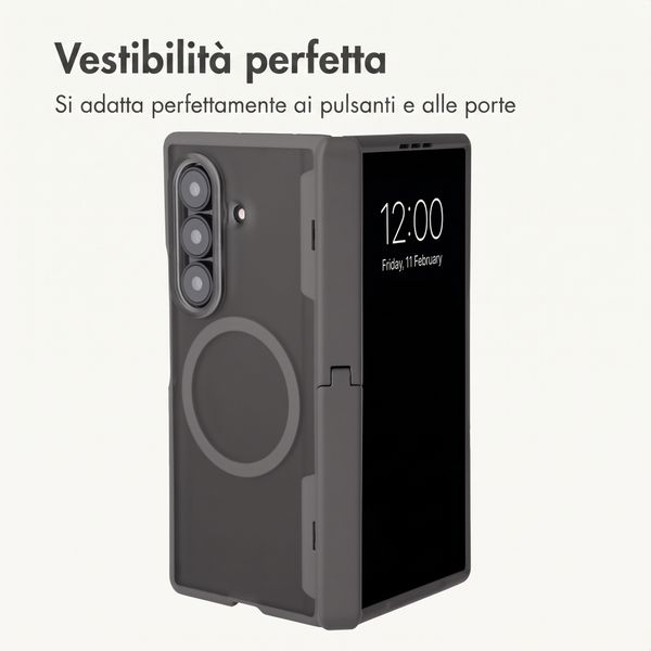 imoshion Color Guard con MagSafe e supporto Samsung Galaxy Z Fold 8 Ultra - Grigio