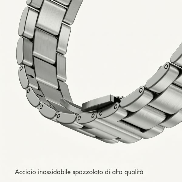 Selencia Cinturino sottile in acciaio a maglie Apple Watch | 38/40/41/42 mm - Argento