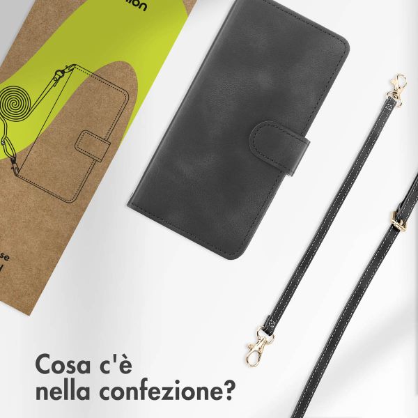 imoshion Cover a libro con Cordino Samsung Galaxy A17 (5G) / (4G) - Nero