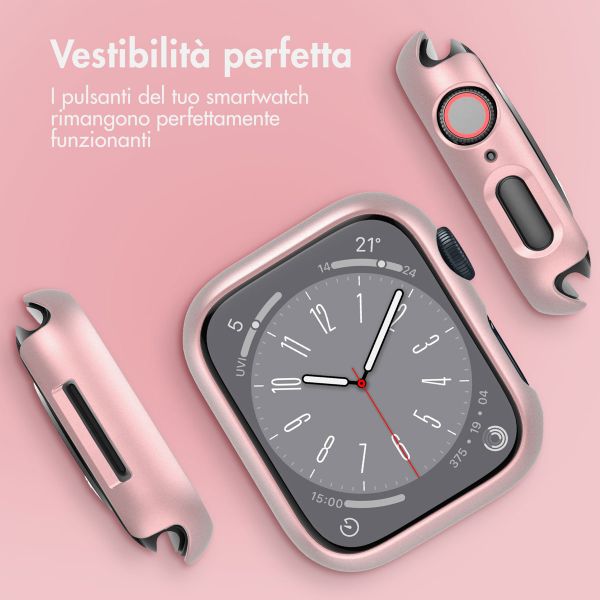 imoshion Cover rigida integrale Apple Watch 7 / 8 / 9 - 45 mm - Oro rosa