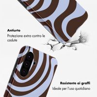 Selencia Cover Posteriore Vivid Samsung Galaxy A36 / A56 - Dream Swirl Chocolate