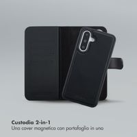 Selencia Libreria rimovibile Olyn con MagSafe Samsung Galaxy A36 - Nero