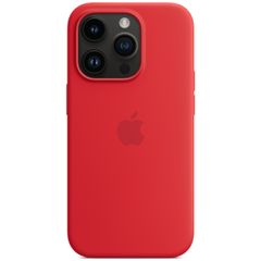 Apple Cover Posteriore in Silicone con MagSafe Apple iPhone 14 Pro - Rosso