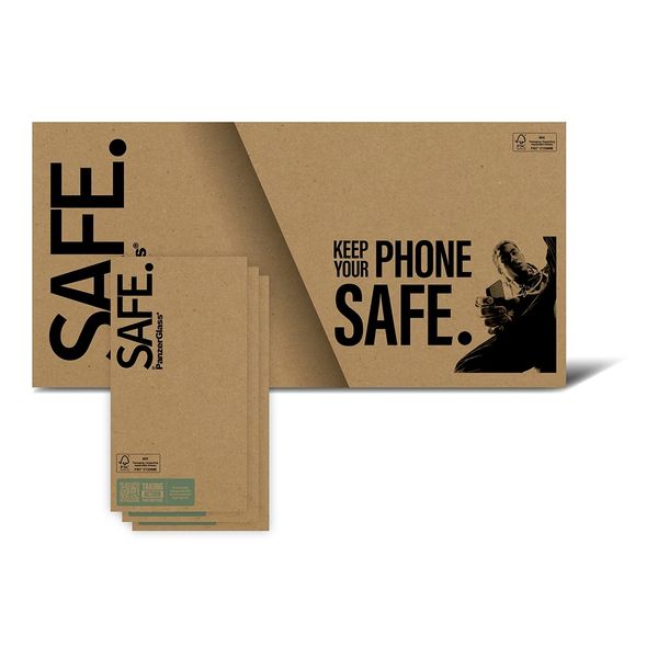 SAFE by PanzerGlass Protezione schermo Ultra Wide-Fit in confezione originale Apple iPhone 16 / 16 Pro / 17 / 17 Pro