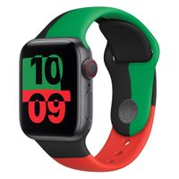 Apple Cinturino sportivo Apple Watch | 38/40/41/42 mm - Taglia S/M/L - Black Unity