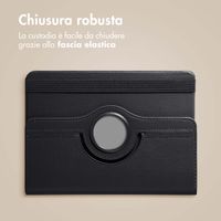 imoshion Cover Girevole a 360° Samsung Galaxy Tab S9 11.0 pollici / S10 Lite / S10 FE / S9 FE 10.9 pollici - Nero