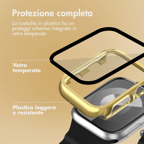 imoshion Cover rigida integrale lucida Apple Watch 1 / 2 / 3 - 42 mm - Oro