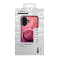 iDeal of Sweden Cover Trasparente con MagSafe Apple iPhone 17 - Cherry Lacquer