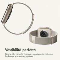 imoshion Cinturino milanese magnetico Apple Watch | 38/40/41/42 mm - Starlight