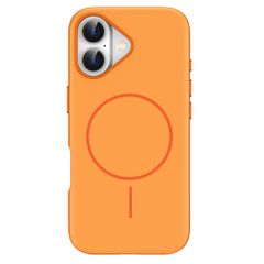 imoshion Cover posteriore Color con Thin MagSafe Ring Apple iPhone 16 - Arancio