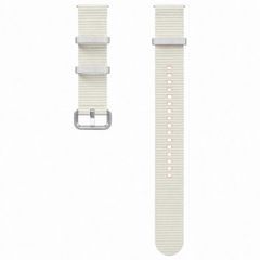 Samsung Cinturino Athleisure originale Samsung Galaxy Watch 4 / 5 / 6 / 7 / FE (20 mm) - Taglia S/M - Cream