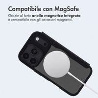 imoshion Bookcase trasparente con MagSafe Apple iPhone 18 Pro Max / 17 Pro Max - Nero