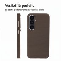 Accezz Cover Mesh con MagSafe Samsung Galaxy S25 / S24 - Marrone