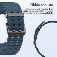 imoshion Cinturino Ocean in silicone Samsung Galaxy Watch 8 (40/44mm) / Classic (46mm) - Blu scuro
