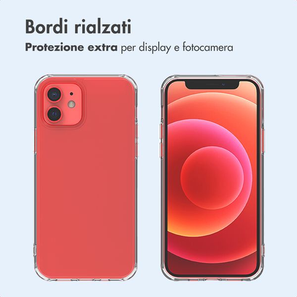 imoshion Cover posteriore protettiva Apple iPhone 12 Mini - Trasparente