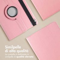 imoshion Cover Girevole a 360° Apple iPad Air 11 pollici (2026) M4 / (2025) M3 / (2024) M2 / Air 5 (2022) / Air 4 (2020) / Pro 11 (2018/2020) - Rosa