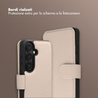 Selencia Cover Riva con MagSafe e cordino Samsung Galaxy S26 - Beige
