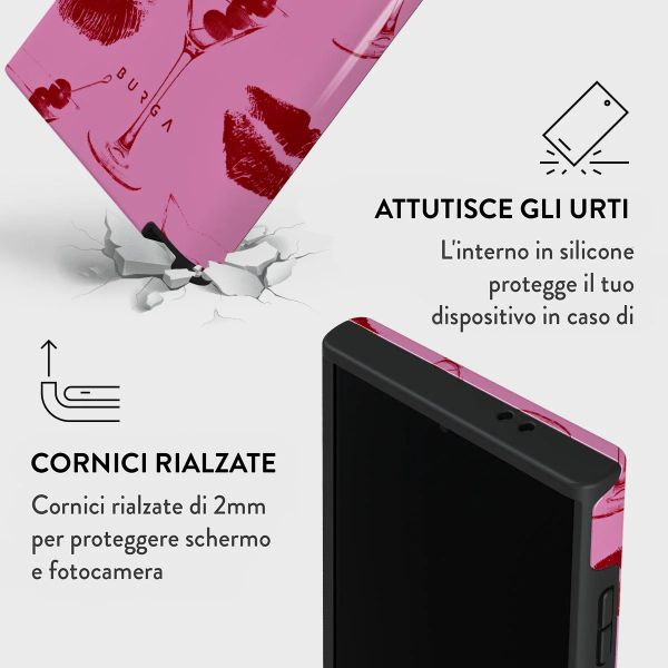Burga Cover Posteriore Resistente Samsung Galaxy S24 Ultra - Call me
