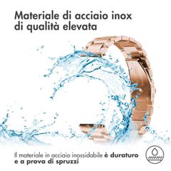 imoshion Cinturino in acciaio Samsung Galaxy Watch 7 40/44 mm - Oro rosa