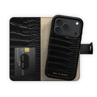 iDeal of Sweden Portafoglio Magnetico Plus Apple iPhone 18 Pro / 17 Pro - Black Croco