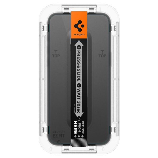 Spigen Vetro temperato privacy GLAStR EZ Fit + Applicatore - confezione da 2 Apple iPhone 15 Pro