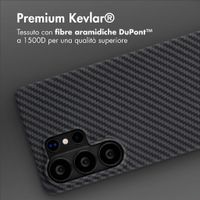 Accezz Cover MagSafe Kevlar® Samsung Galaxy S26 Ultra - Nero