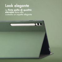 Accezz Cover Tablet Classica Samsung Galaxy Tab S10 Plus / Tab S9 FE Plus / Tab S9 Plus - Verde