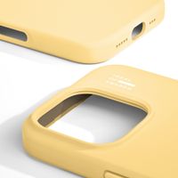 iDeal of Sweden Cover in silicone con MagSafe Apple iPhone 16 Pro Max - Soft Lemon