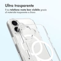 Accezz Cover posteriore Xtreme Impact con MagSafe Apple iPhone 16 - Trasparente