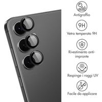 imoshion 2 Pack protezione lente fotocamera per Samsung Galaxy S25 - Nero