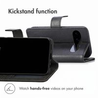 Luxe Bookcase Google Pixel 11 / 11 Pro - Zwart