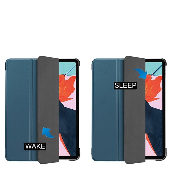imoshion Cover a libro Trifold Apple iPad Air 11 pollici (2026) M4 / (2025) M3 / (2024) M2 / Air 5 (2022) / Air 4 (2020) - Verde scuro