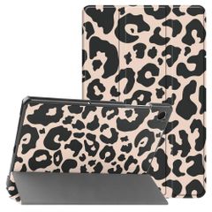 imoshion Cover Trifold Design Samsung Galaxy Tab A11 Plus - Leopard