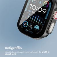 imoshion Cover rigida integrale Apple Watch Ultra / Ultra 2 / Ultra 3 - 49 mm - Nero