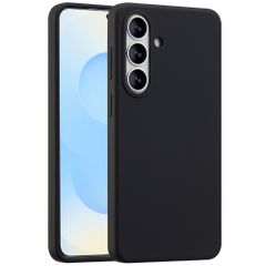 Accezz Cover in silicone liquido con MagSafe Samsung Galaxy S26 Plus - Nero