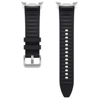 Samsung Cinturino Original Hybrid in pelle vegana Samsung Galaxy Watch 8 (40/44mm) / Classic (46mm) - Black