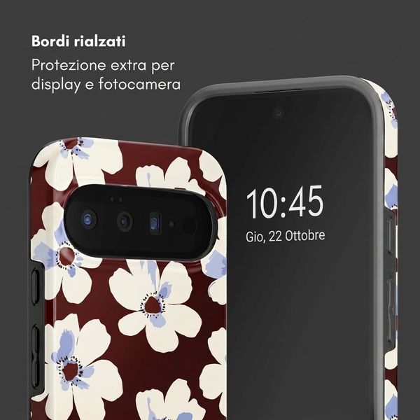 Selencia Cover posteriore Vivid con MagSafe Google Pixel 11 - Choco Flower Pop