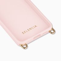 Selencia Cover posteriore Rivièra con MagSafe con ganci rimovibili Samsung Galaxy S25 / S24 - Sorbet Pink