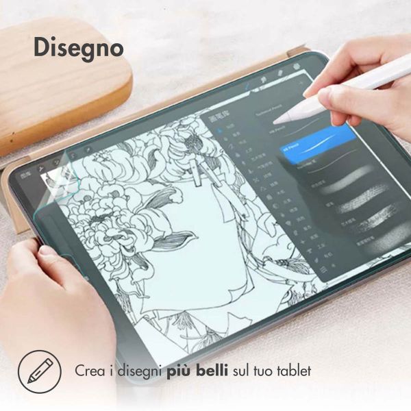 Accezz Pellicola protettiva Paper Feel Samsung Galaxy Tab A11 Plus / A9 Plus