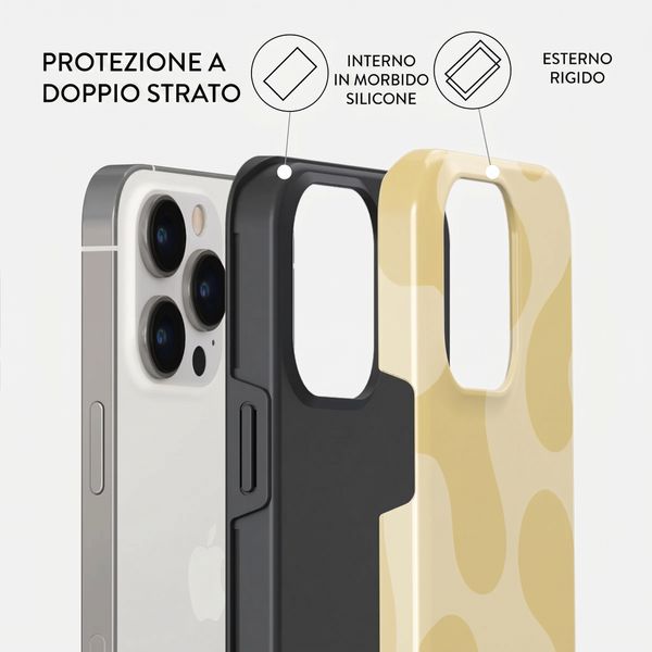 Burga Cover Posteriore Resistente con MagSafe Apple iPhone 13 Pro - Glow