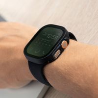 imoshion Cover rigida integrale Apple Watch Ultra / Ultra 2 / Ultra 3 - 49 mm - Nero