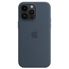 Apple Cover Posteriore in Silicone con MagSafe Apple iPhone 14 Pro Max - Storm Blue