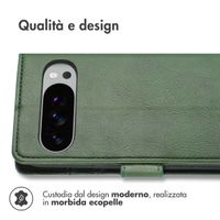 imoshion Cover a libro di Lusso Google Pixel 10 Pro XL - Verde