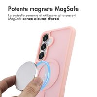 imoshion Cover posteriore Color Guard con MagSafe Samsung Galaxy S25 FE - Rosa