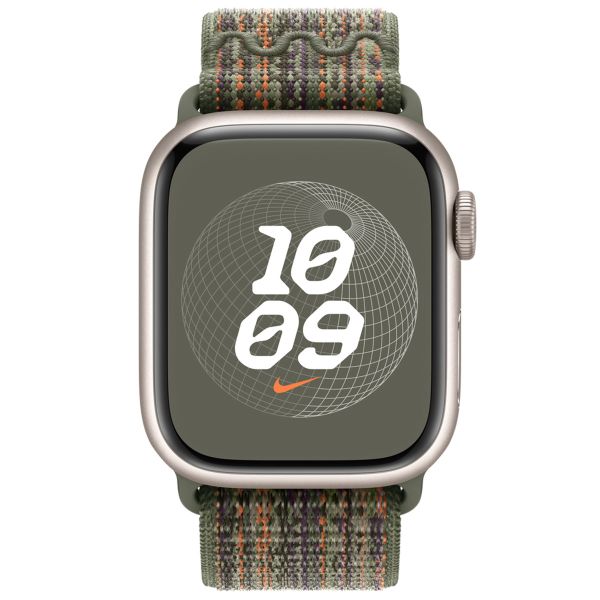 Apple Cinturino Nike Sport Loop Apple Watch | 38/40/41/42 mm - Sequoia & Orange