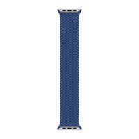 Apple Cinturino Solo intrecciato Apple Watch | 38/40/41/42 mm - Taglia 7 - Atlantic Blue
