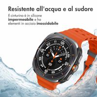 imoshion Cinturino Ocean in silicone Samsung Galaxy Watch Ultra 2 (2026) / Ultra (2024/2025) - Arancio